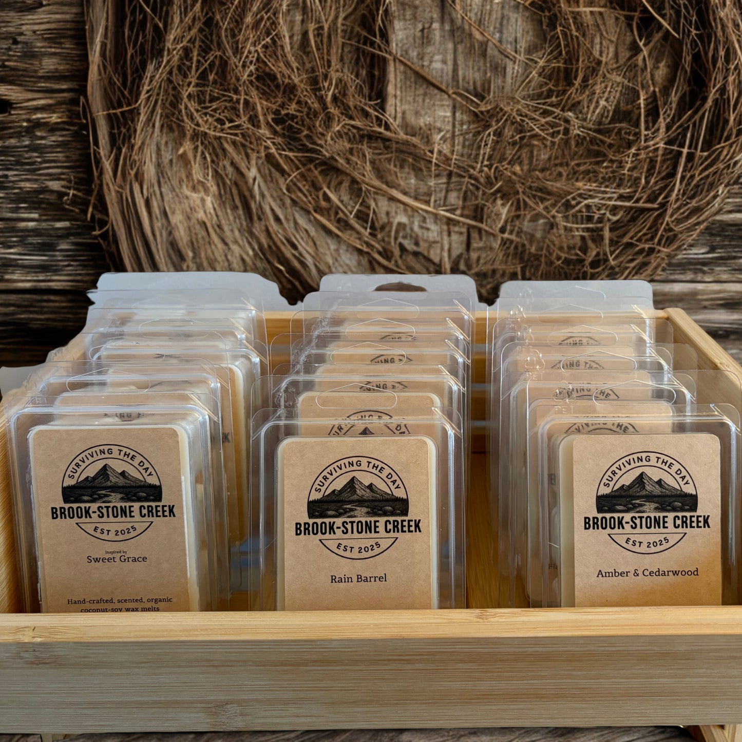 Organic Coconut & Soy Wax Melts - Multiple Fragrances Available